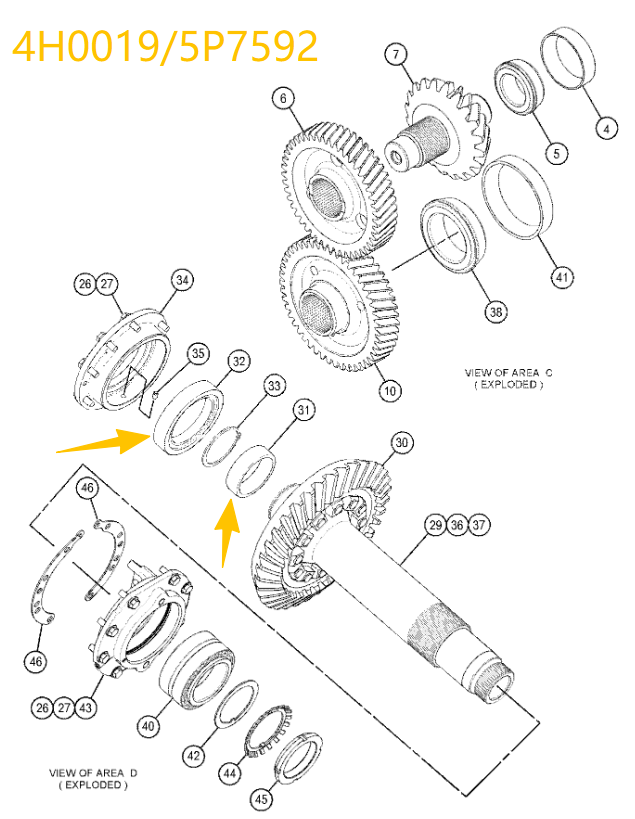 ZHZB 4H0019/5P7592 4H-0019/5P-7592