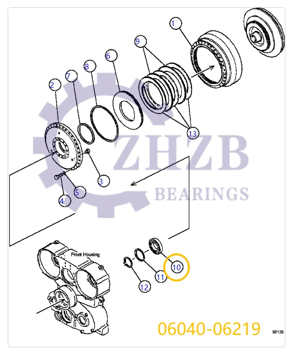 Bearing OEM Customization 06040-06219
