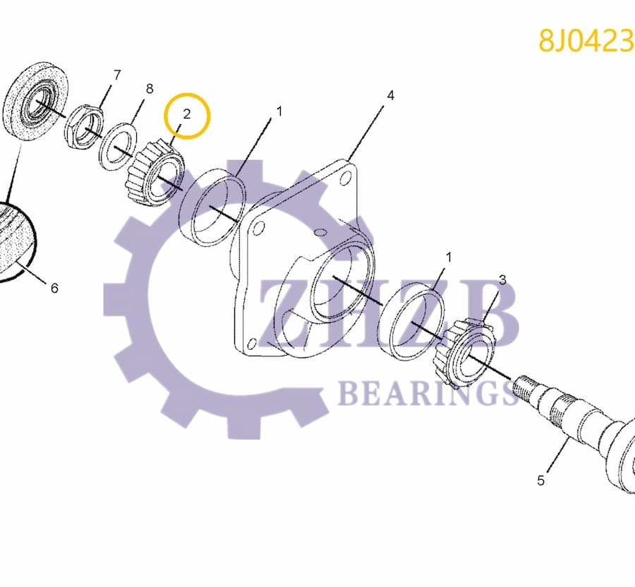 Bearing 8J0423