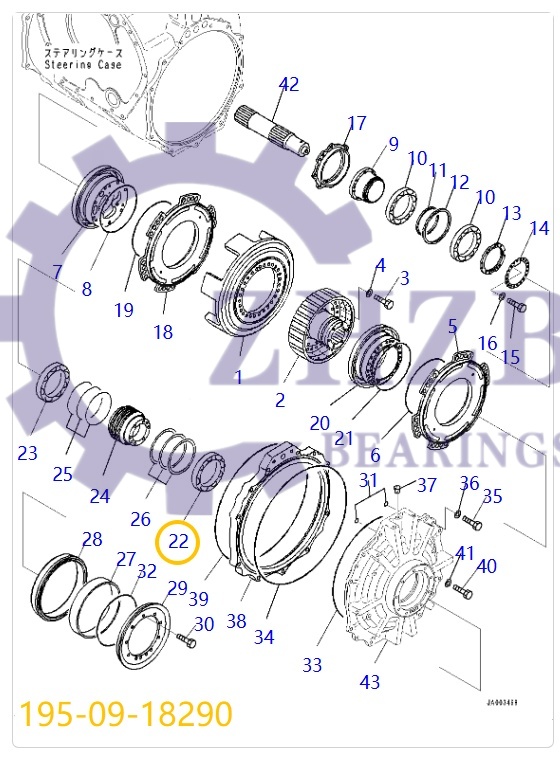 Bearing 195-09-18290