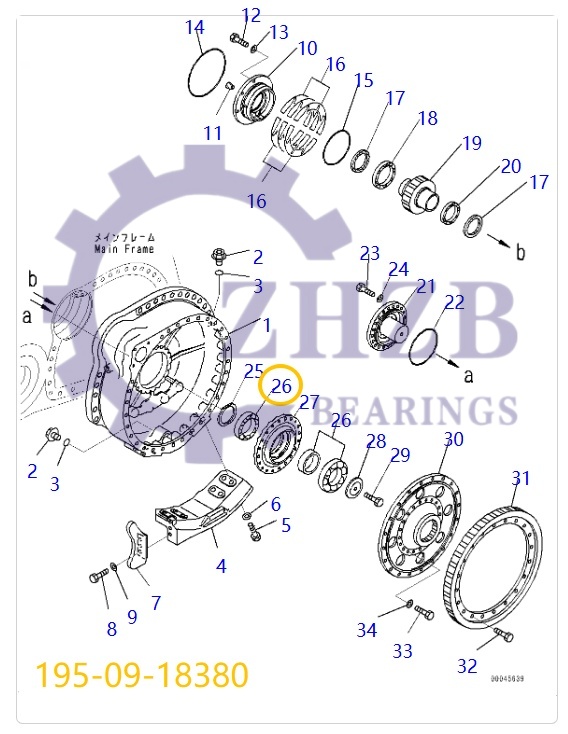 Bearing 195-09-18380