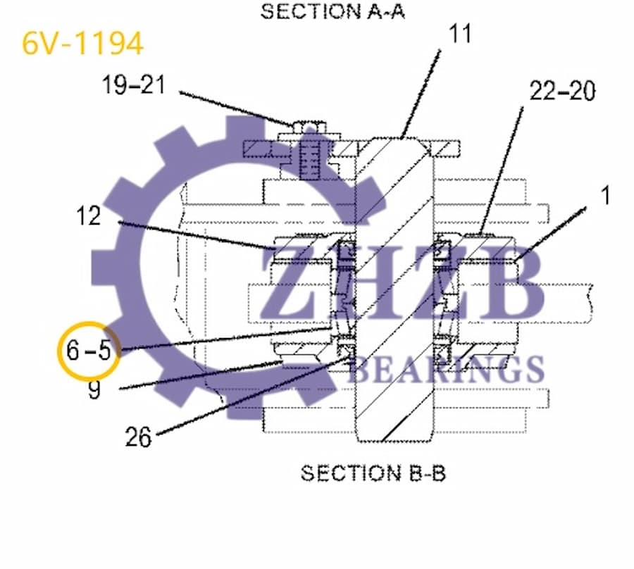 Bearing 6V-1194