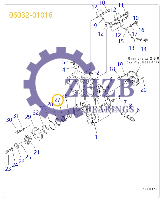 Bearing 06032-01016