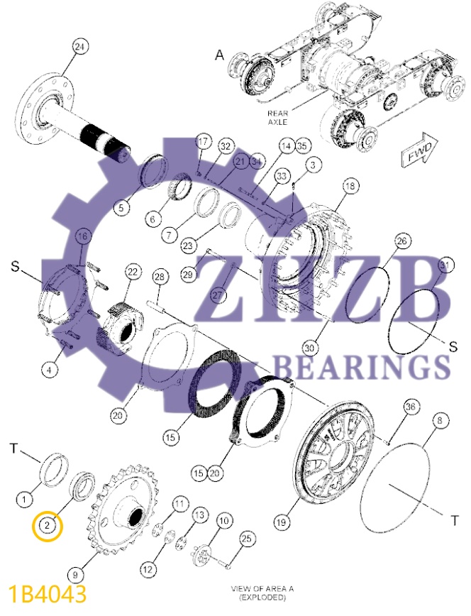 Bearing 1B4043