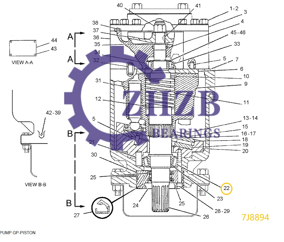 Bearing Manufacture 7J8894