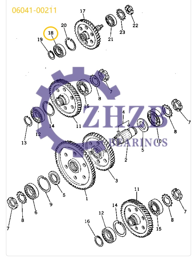 Bearing Manufacture 06041‑00211