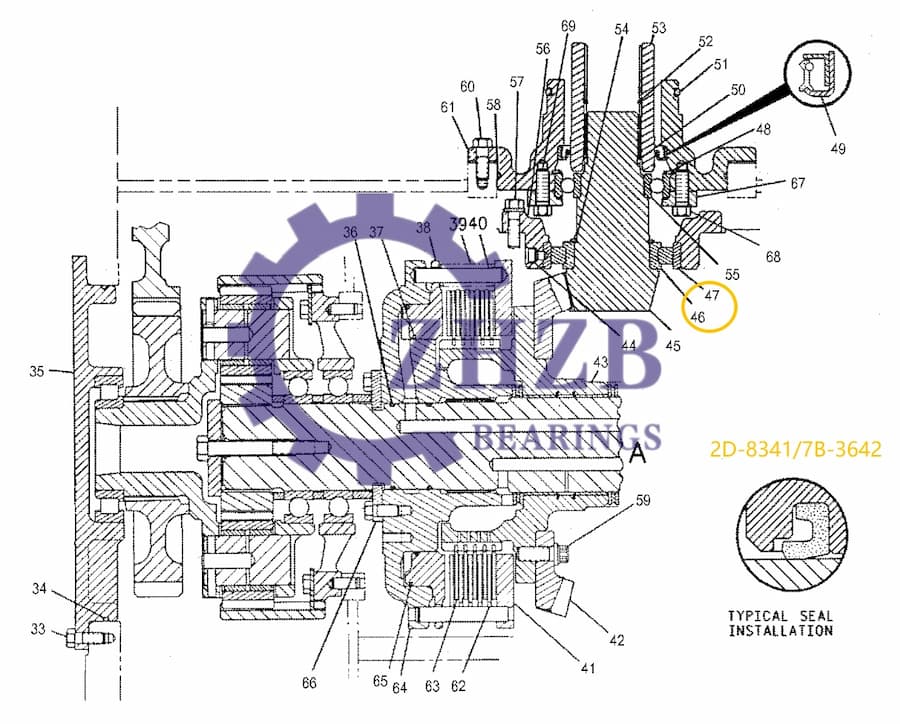 Bearing Manufacture 2D-8341/7B-3642