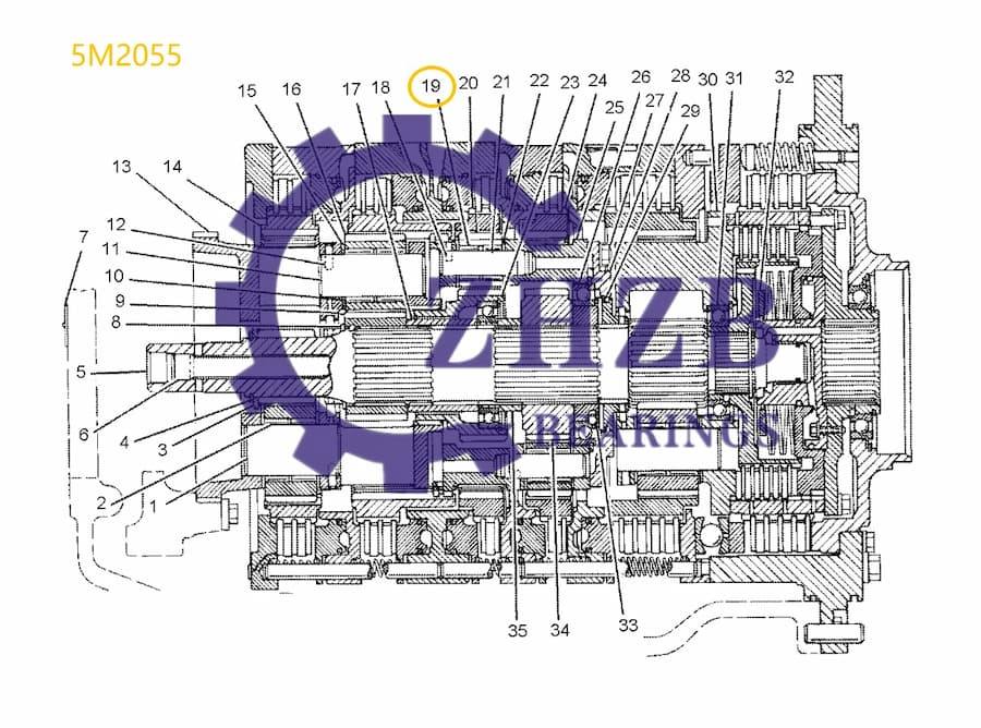 Bearing Manufacture 5M2055 Bearing Manufacture 5M2055