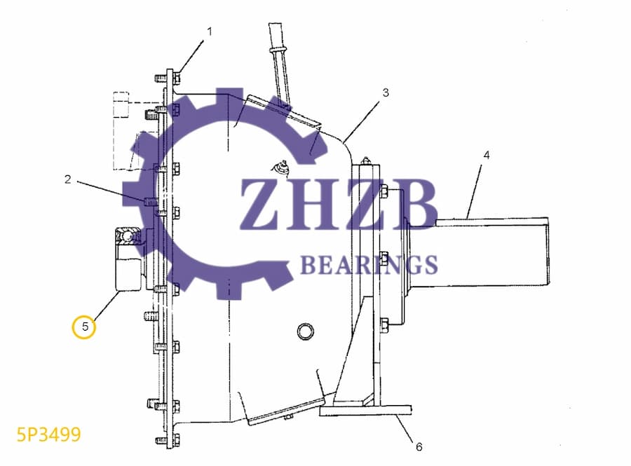 Bearing Manufacture 5P3499 Bearing Manufacture 5P3499