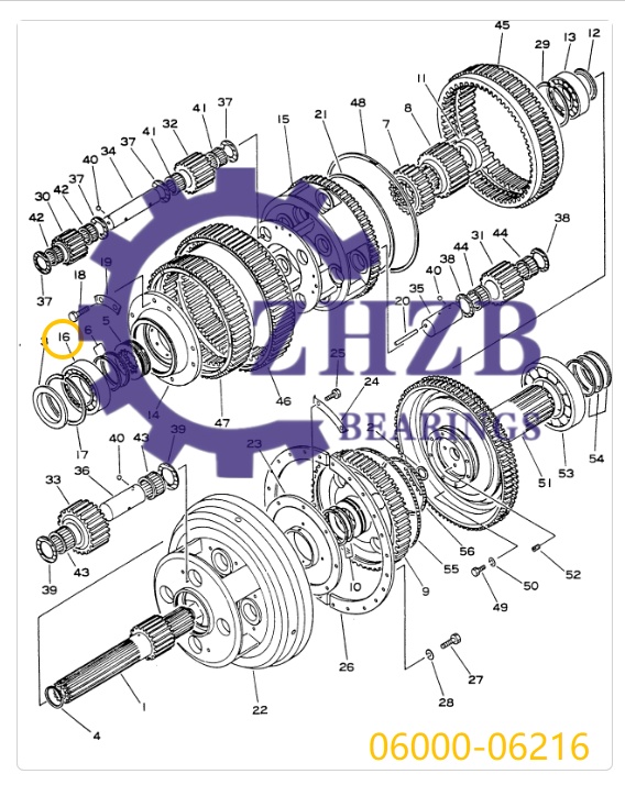 Bearing Manufacture 06000-06216