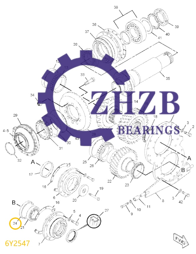 heavy machinery 6Y2547