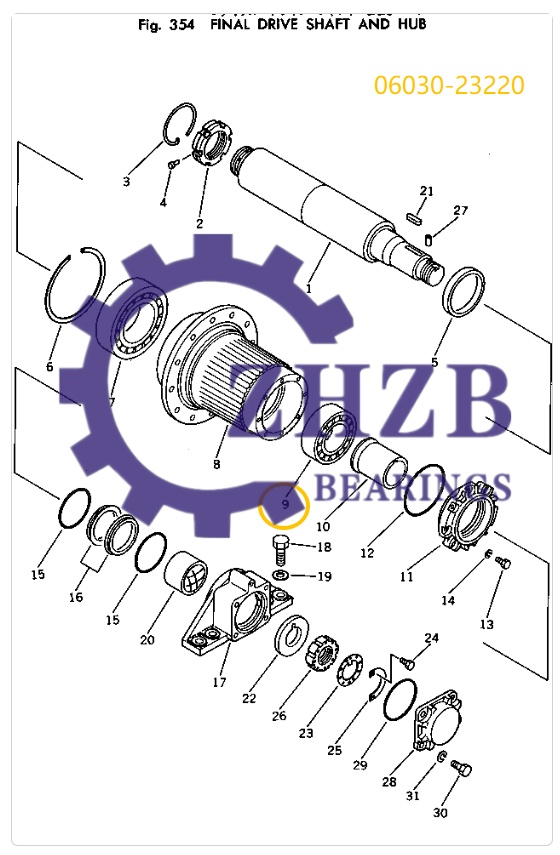 heavy machinery 06030‑23220
